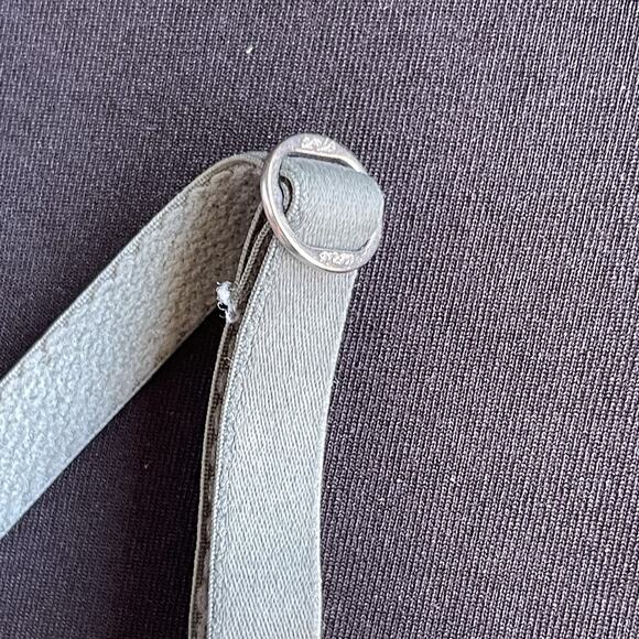 Aerie Sunnie Demi Push Up Bra 34C Green Lace Adjustable Underwire Floral - Picture 5 of 11